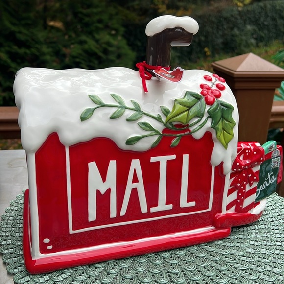 NWT Blue Sky Clayworks mailbox, ceramic figurine. - Picture 2 of 10